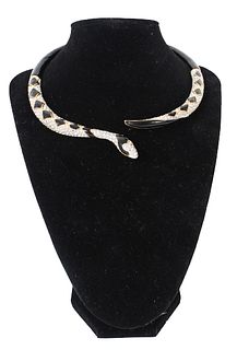 Kenneth Jay Lane Snake Choker Necklace