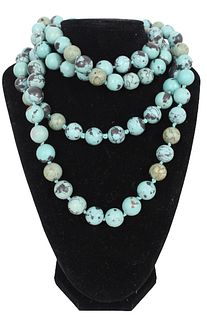 Pair of Turquoise Beaded Necklaces