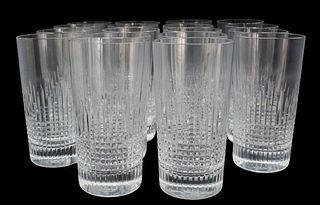 (18) Baccarat Water Glasses