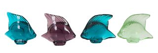 Lalique Glass School of Fish (4)