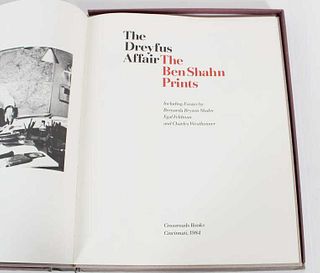 The Dreyfus Affair Ben Shahn Prints Deluxe Edition