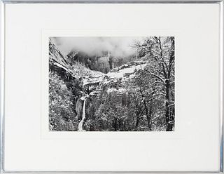 Liliane De Cock (Amer 1939-2013) "Yosemite Falls"
