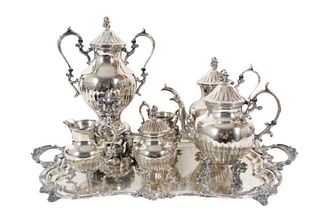 English Silver Plated Tea Set Collection