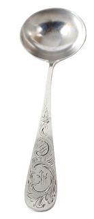 Italian 800 Silver Ladle Spoon, 2 OZT