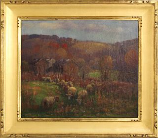 C.A. Meurer (1865-1955) American, Oil on Canvas