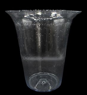 A Steuben Controlled Bubble Vase