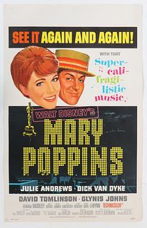 Vintage Movie Poster "Mary Poppins"