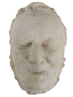 Plaster of Paris "Death Mask" Mold