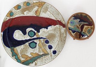 Ken Pick 20th/21st C. American Abstract Pottery