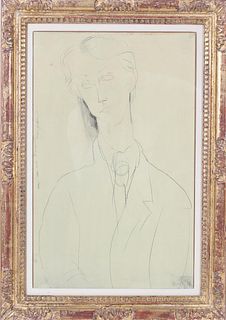 After Amedeo Modigliani, Portrait of Bernouard