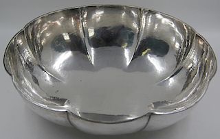 STERLING. Buccellati Sterling Hand Hammered Bowl.