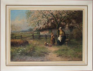 George Stevens (20th C) British Painting, O/C