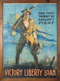 WW1 Clyde Forsythe Victory Liberty Loan Poster