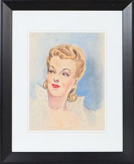 1941 Portrait of a Fashionable Woman