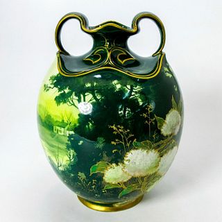 Antique Doulton Burslem Elaborately Decorated Vase