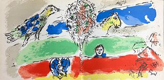 Marc Chagall - Le Fleuve Vert