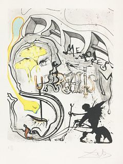 Salvador Dali - Angel of Dada Surrealism (Ange et Surrealisme Dada)