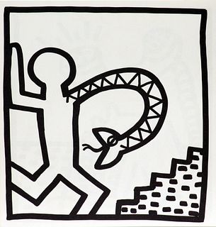 Keith Haring - Untitled (Man with Snake Arm)