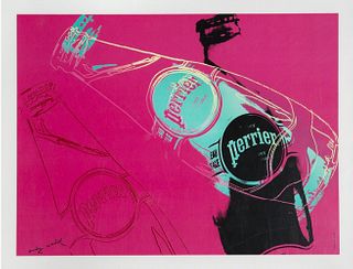 Andy Warhol - Pink Perrier Poster