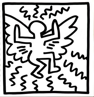 Keith Haring - Untitled (Angel)