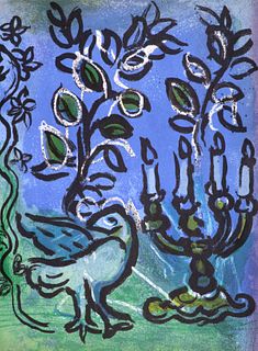 Marc Chagall - The Candlestick