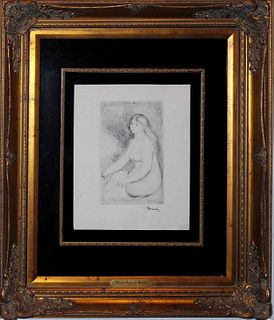Pierre-August Renoir "Baigneuse Assise"