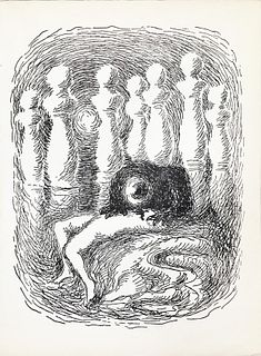 Rene Magritte - Untitled (Night Terror)