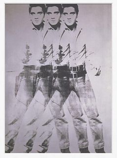 Andy Warhol (After) - Triple Elvis