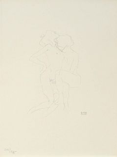 Gustav Klimt (After) - Untitled XII