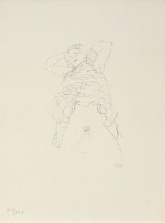 Gustav Klimt (After) - Untitled XV