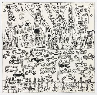 James Rizzi - The Lower East Side