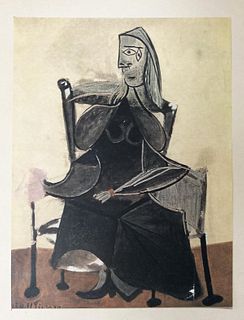 Pablo Picasso (After) - Femme Assise