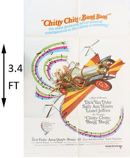 Original Movie Poster Chitty Chitty Bang Bang 1968