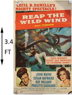 Reap the Wild Wind 1942 Original Movie Poster