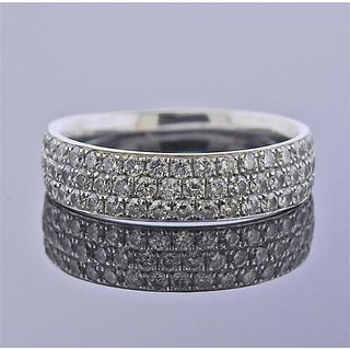 Bony Levy 18k Gold Diamond Wedding Band Ring