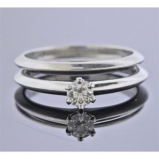 Tiffany &amp; Co 0.20ct H VVS1 Diamond Engagement Ring