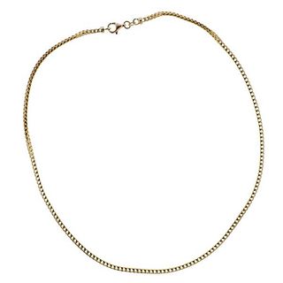 Herco Italian 18k Gold Chain Necklace