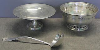 STERLING. Silver Hollow Ware Grouping.