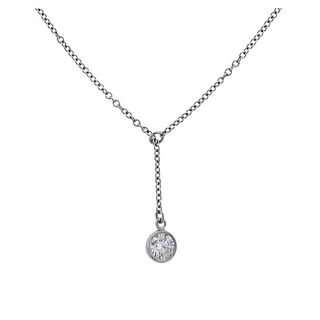 Tiffany &amp; Co Peretti Diamonds by the Yard Pendant Lariat Necklace