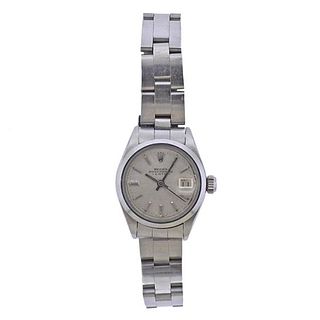 Rolex Oyster Date Stainless Steel Lady&#39;s Watch 6916