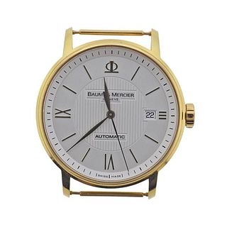 Baume &amp; Mercier Classima XL 18k Gold Automatic Watch 65627