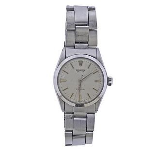 Rolex Midsize Oyster Precision 1960s Steel Watch 6430