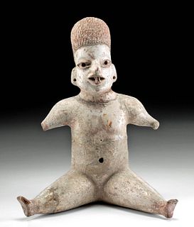 Olmec Terracotta Seated Baby Figure - TL Tested