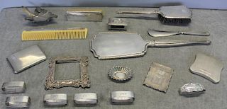 STERLING. Decorative Accessories Grouping.