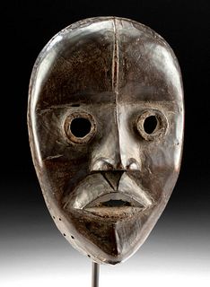 Superb 19th C. African Dan Wood Dance Mask