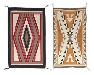 Two Navajo regional rugs