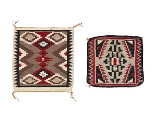 Two small Navajo mats