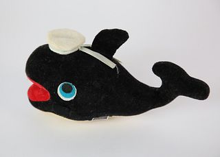 Vintage Japanese Sperm Whale Pin Cushion