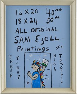 Sam Ezell Painting (price list)