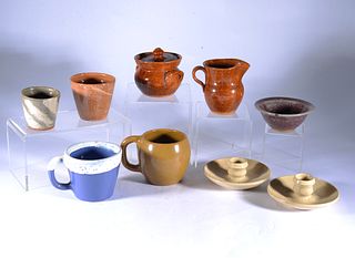 Jugtown and CB Craven pottery group